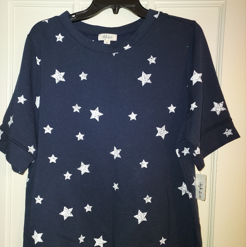 Style & Co SS Lounge top